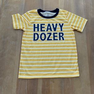 Carter’s Boys - Size 10 - Striped Short Sleeve Pajama Shirt